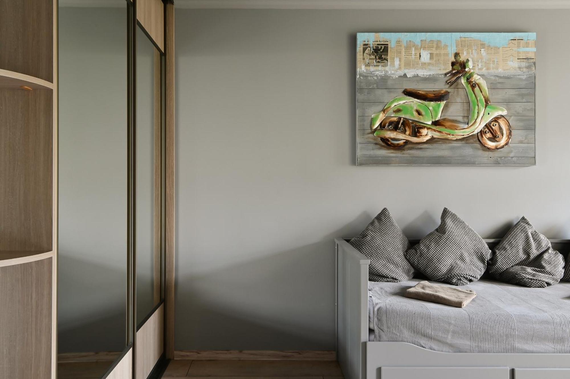 Loft design studio apartment Riga Eksteriør billede