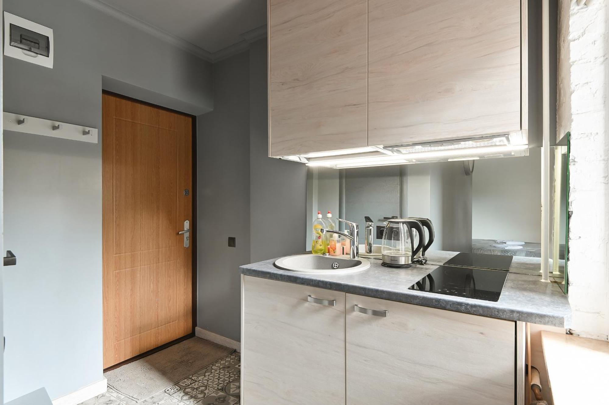 Loft design studio apartment Riga Eksteriør billede