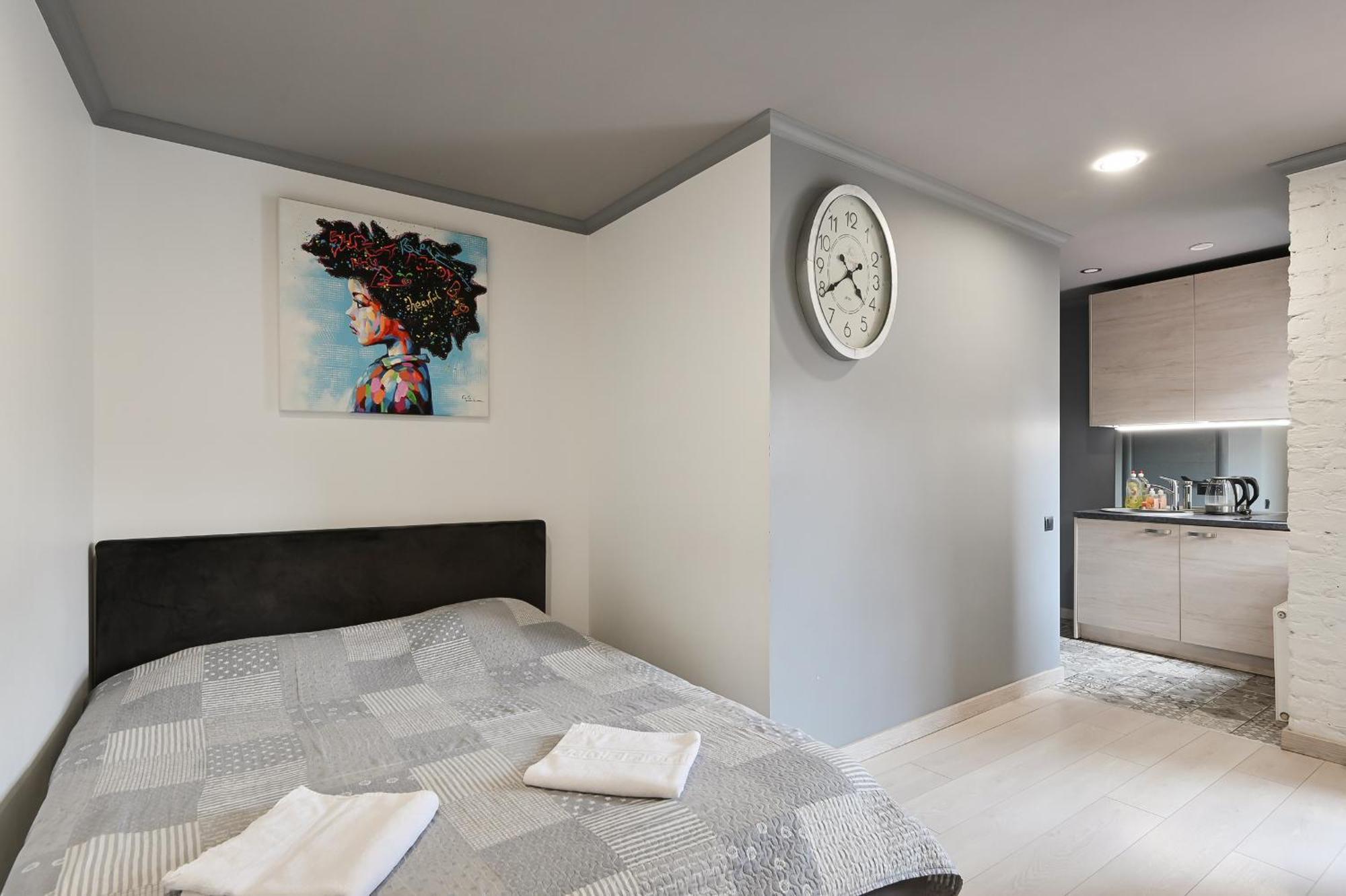 Loft design studio apartment Riga Eksteriør billede