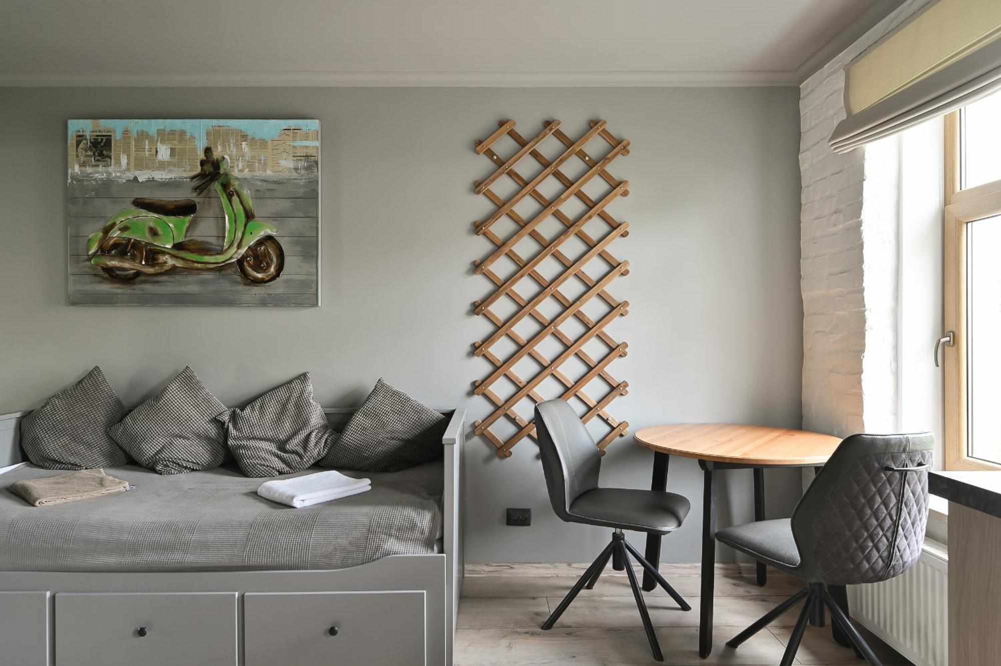 Loft design studio apartment Riga Eksteriør billede