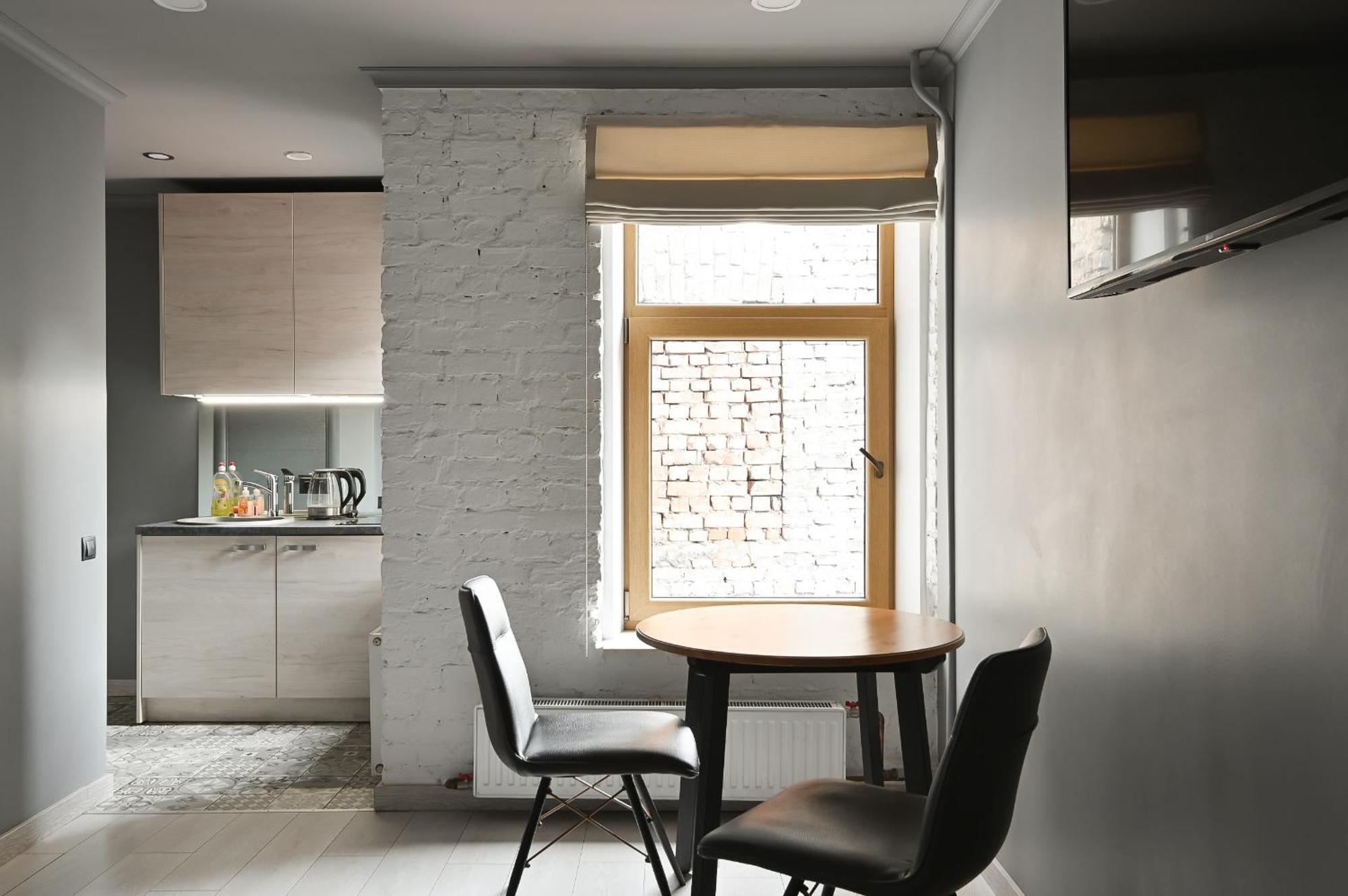 Loft design studio apartment Riga Eksteriør billede